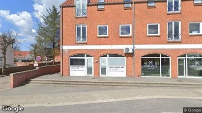 Andelsboliger til salg i Sindal - Foto fra Google Street View Andelsboliger til salg i Sindal - Foto fra Google Street View